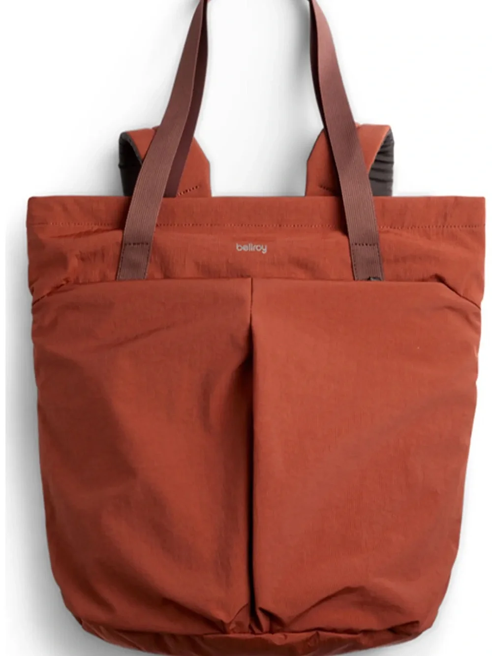 Bellroy Rust Brown Tote Bag with Front Pockets
